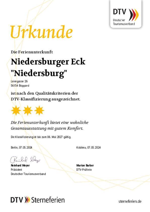 דירות בופארד Niedersburger Eck, Wandern, Radfahren, Geniessen, Erholen מראה חיצוני תמונה